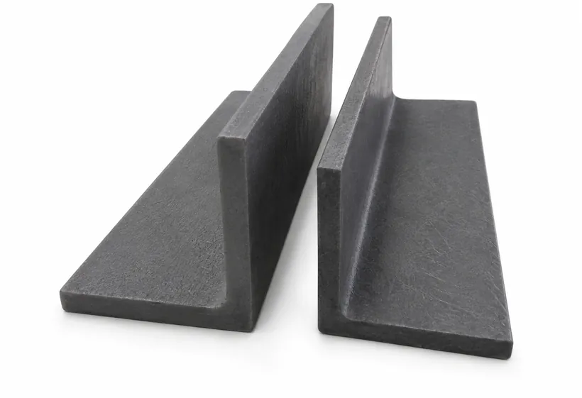 Pair of FRP L-angle sections
