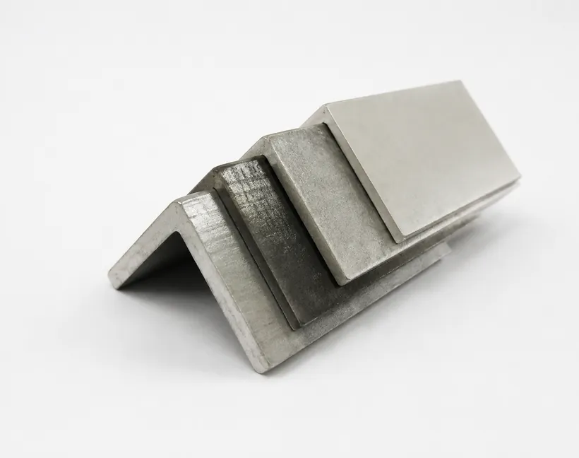 Nested FRP L-angle sizes