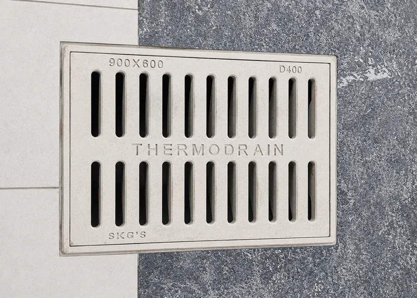 900×600 D400 slotted water gully cover